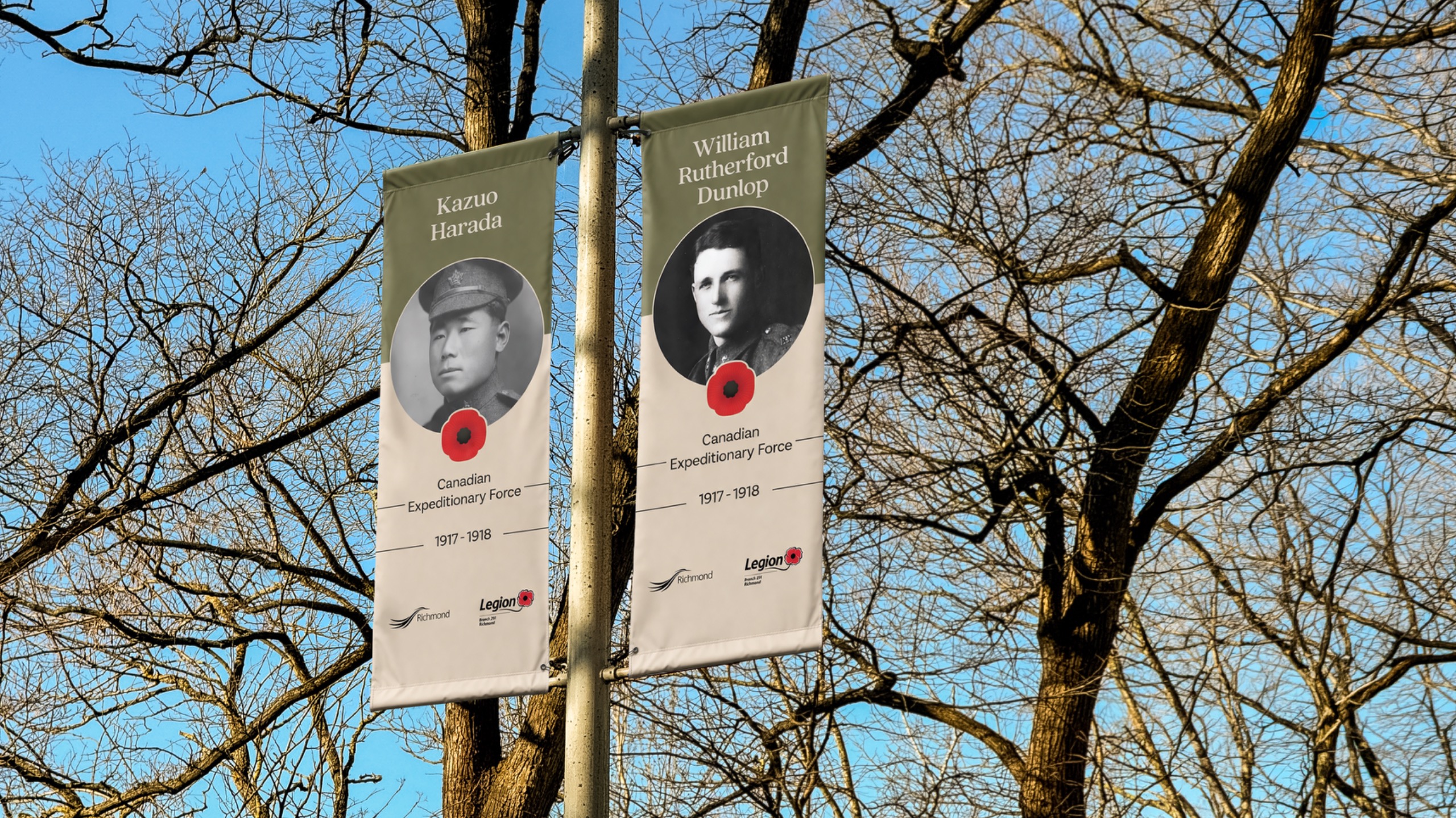 Veteran Banner mockup