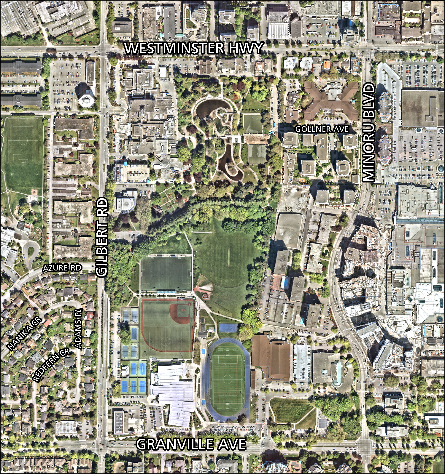 High res map