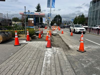 Example of Preparation for Paving Works